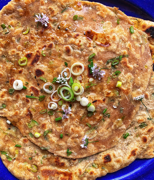 Chinese Spring Onion Pancakes